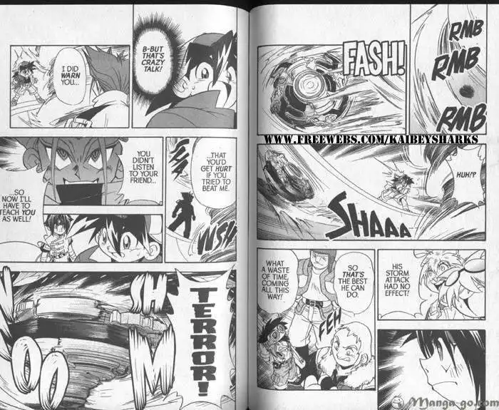 Bakuden Shoot Beyblade Chapter 4.2 21